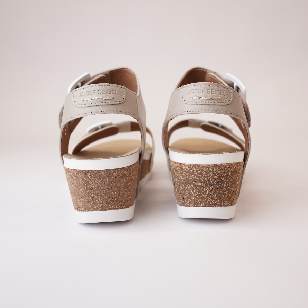 Quinn 02 Crema Kombi Leather Sandals - JOSEF SEIBEL | Shouz