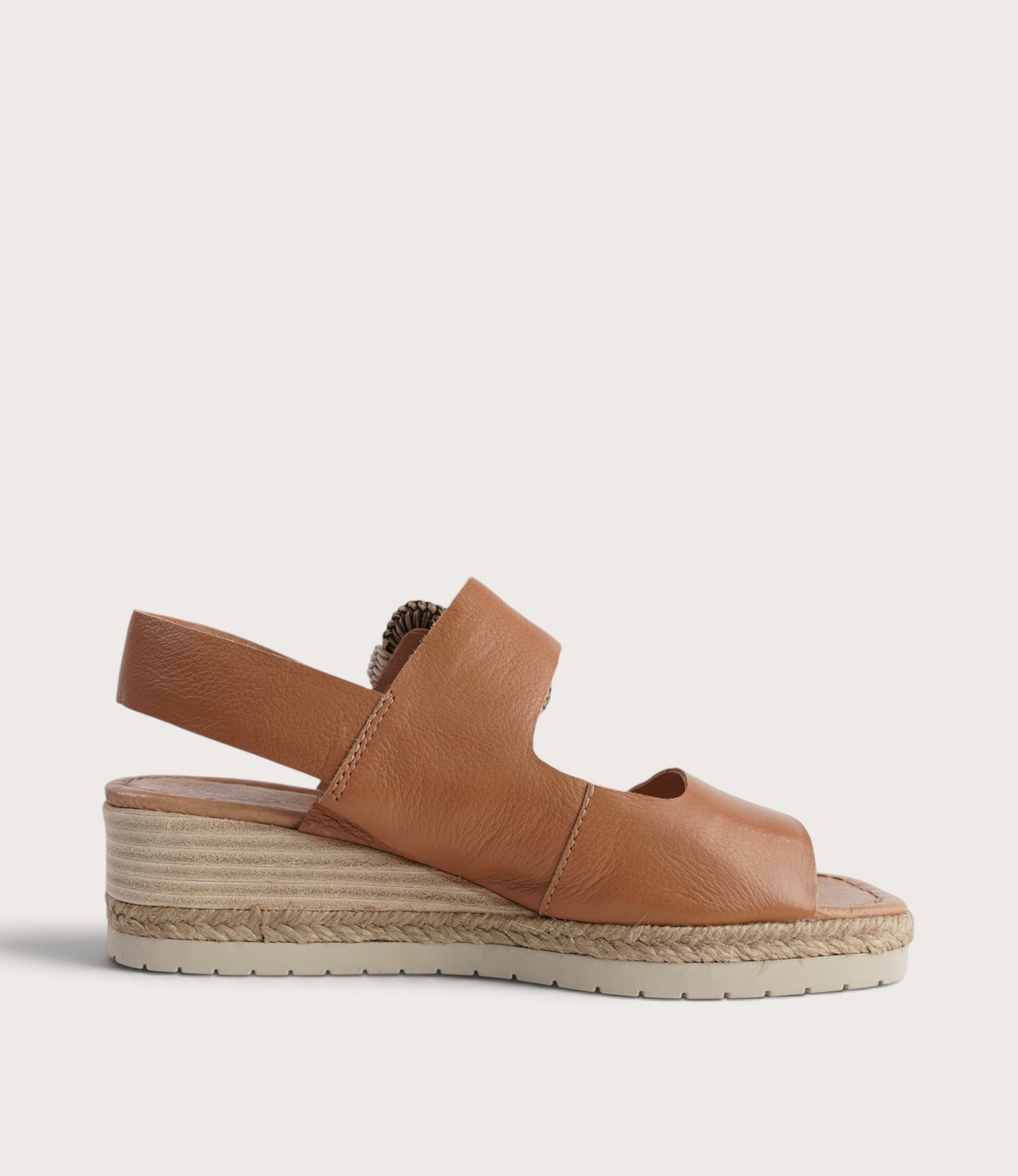Innes Dark Tan Leather Sandals - DJANGO AND JULIETTE | Shouz