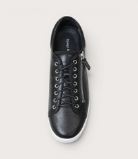 Laila Black / White Leather Sneakers