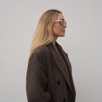 Giselle Ecru Sunglasses