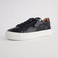 Elly Deep Ocean Leather Sneakers