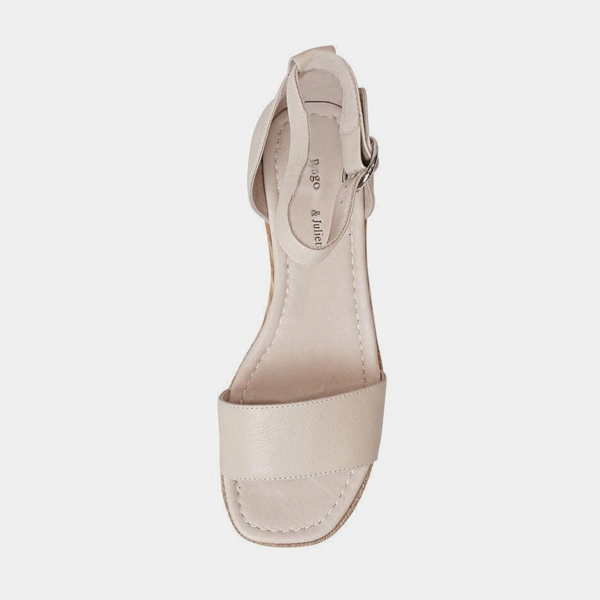 Idola Almond Leather Wedges - DJANGO AND JULIETTE | Shouz