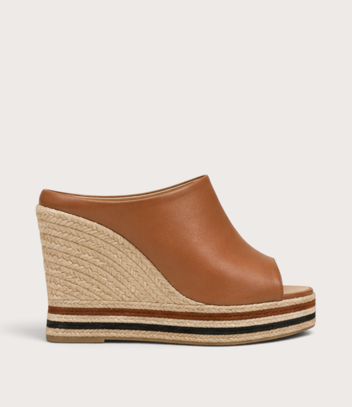 Bob Praline Leather Wedges