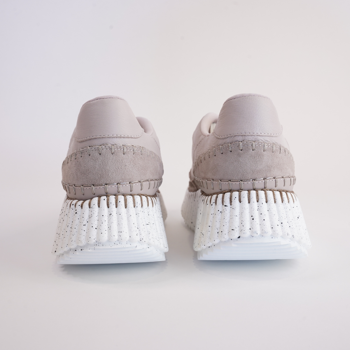 Cobus Nougat Leather Sneakers - DJANGO AND JULIETTE | Shouz