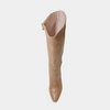 Allouta Tan Leather Knee High Boots