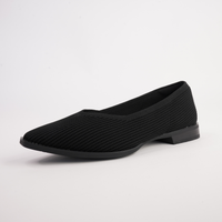 Syra Black Flats - LOS CABOS | Shouz