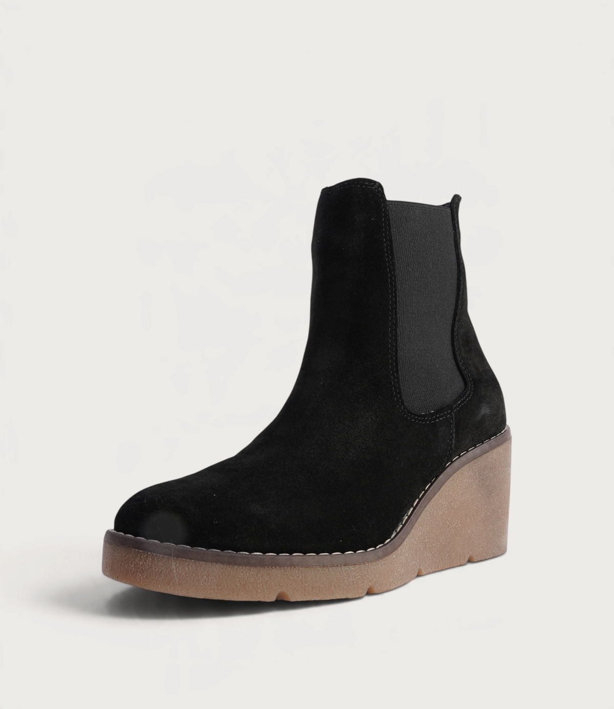 Glory Black Nubuck Ankle Boots - SALA | Shouz