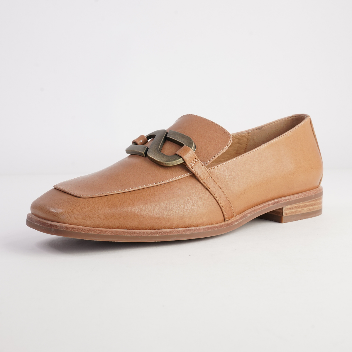 Damon Tan Leather Loafers - BRESLEY | Shouz