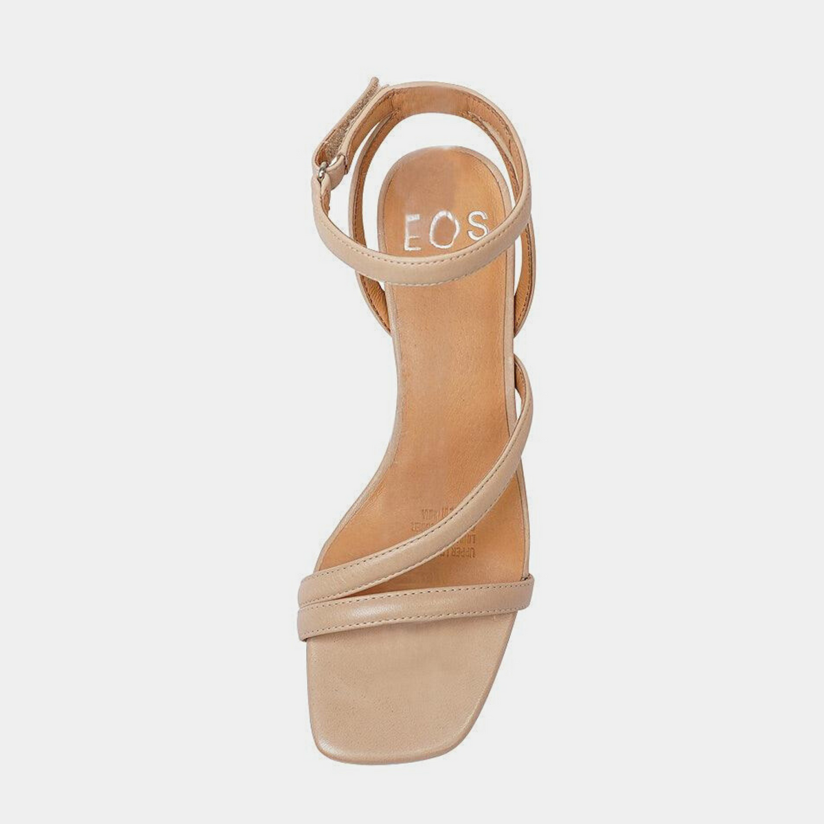 Petricia Nude Leather Heels - EOS FOOTWEAR | Shouz