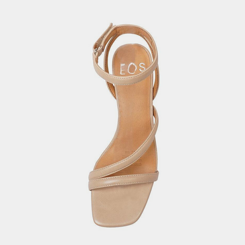 Petricia Nude Leather Heels