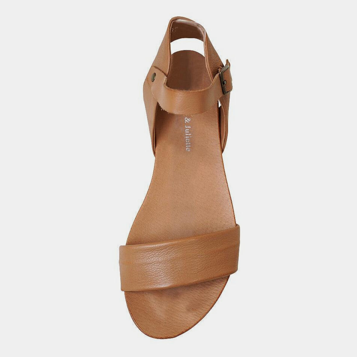Jinnit Tan Leather Sandals - DJANGO AND JULIETTE | Shouz