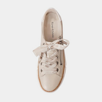 Torayne Almond White Multi Leather Sneakers