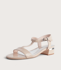 Taner Cafe Patent Leather Heels