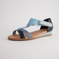 Hayzel Denim Multi Leather Sandals