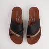 Bride Black Raffia Slides