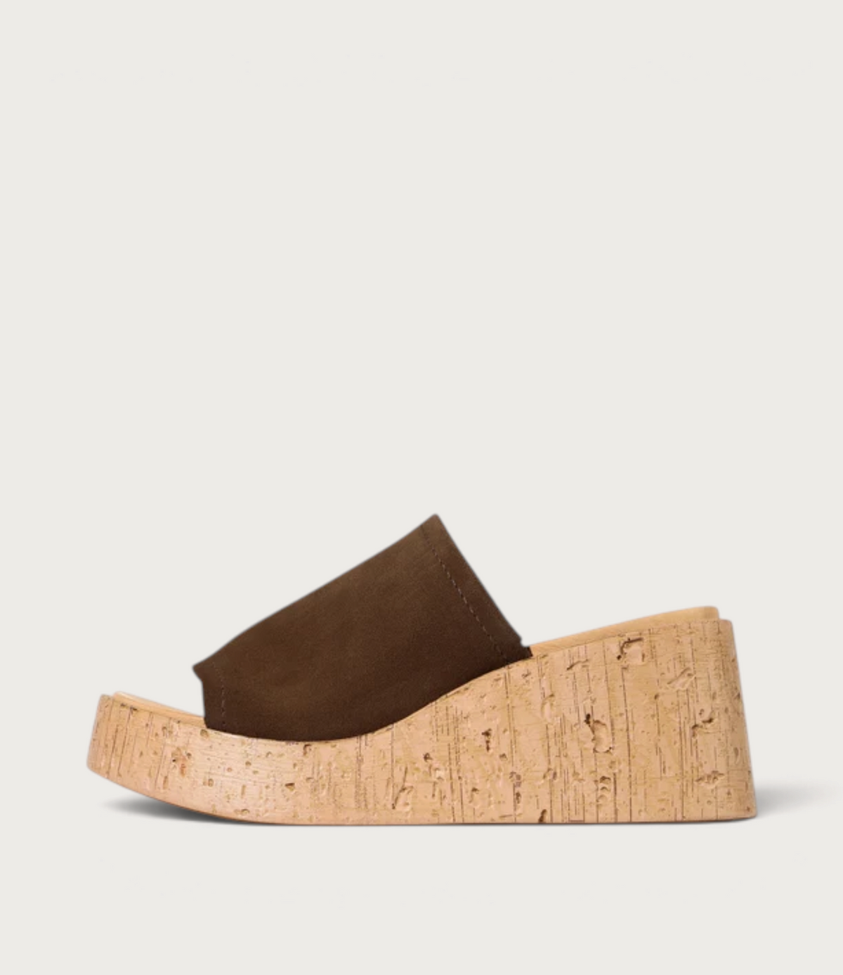 Caria Light Chestnut Suede Wedges