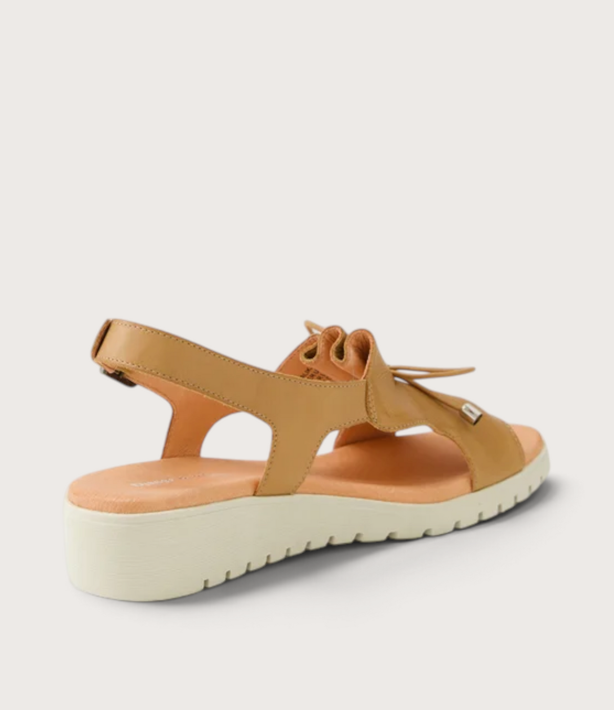 Malika Dark Tan/ Almond Sole Sandals