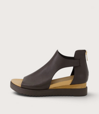 Ambatto Chocolate Leather Sandals