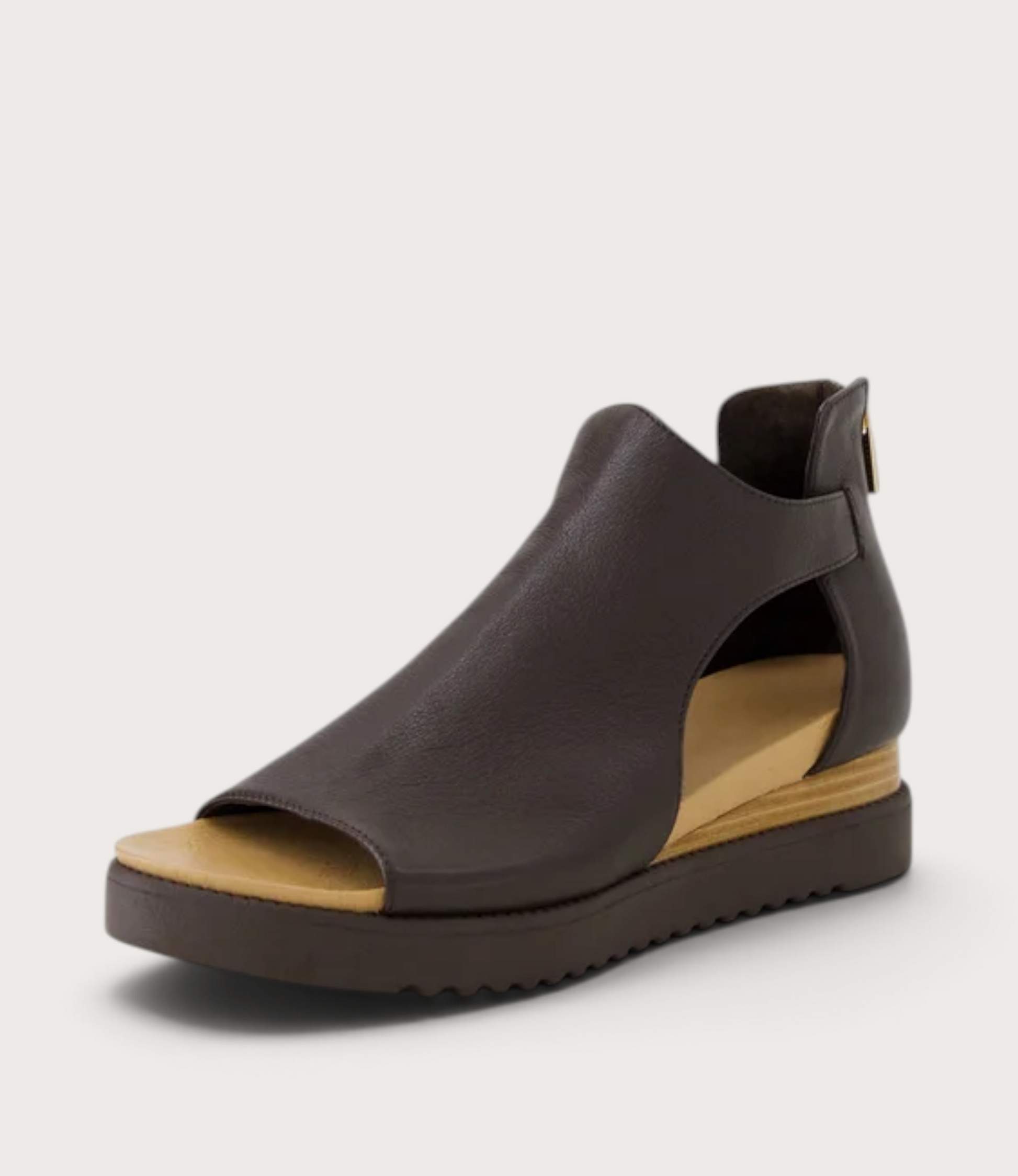 Ambatto Chocolate Leather Sandals