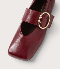 Ankitah Pinot Leather Flats