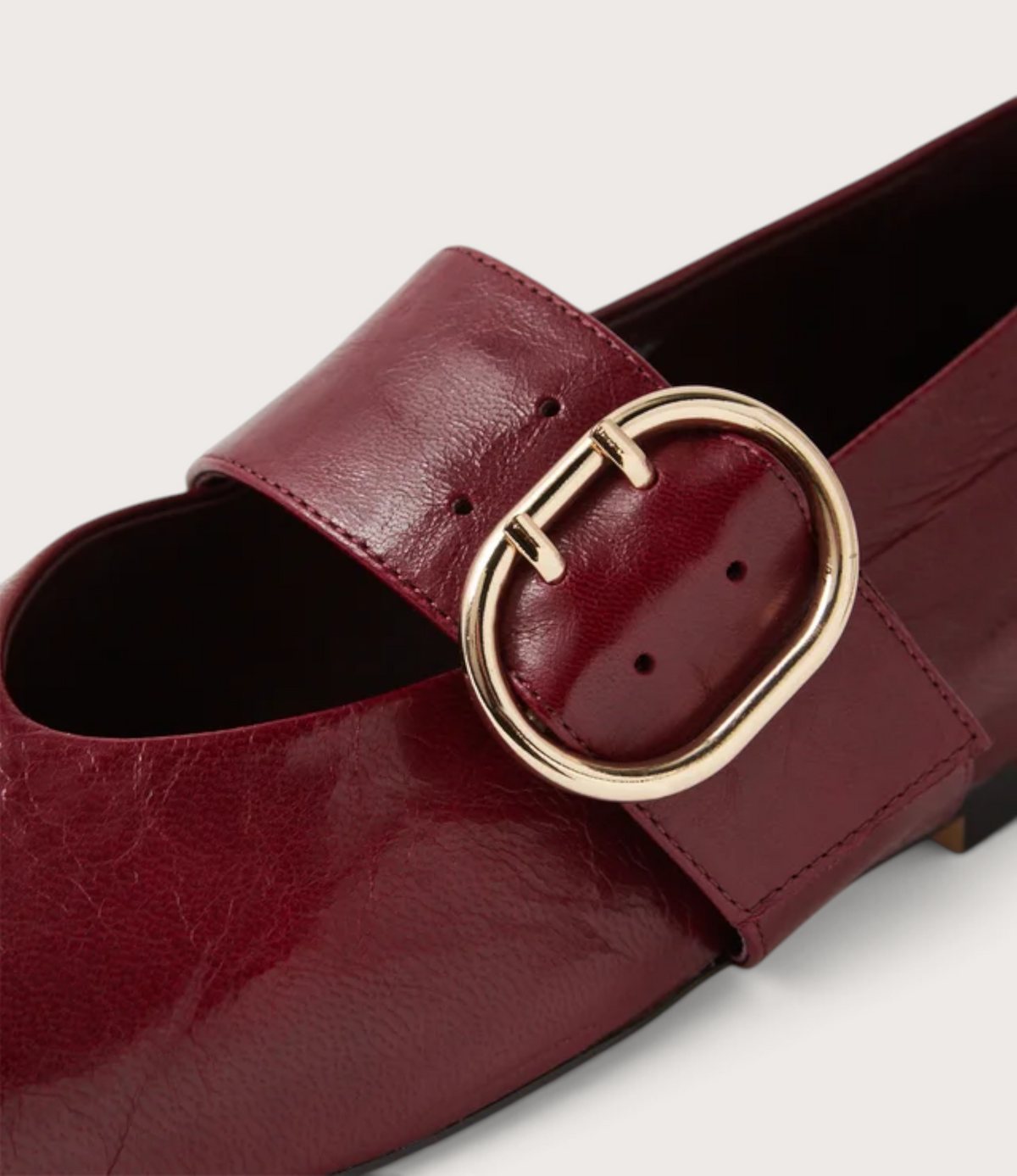 Ankitah Pinot Leather Flats