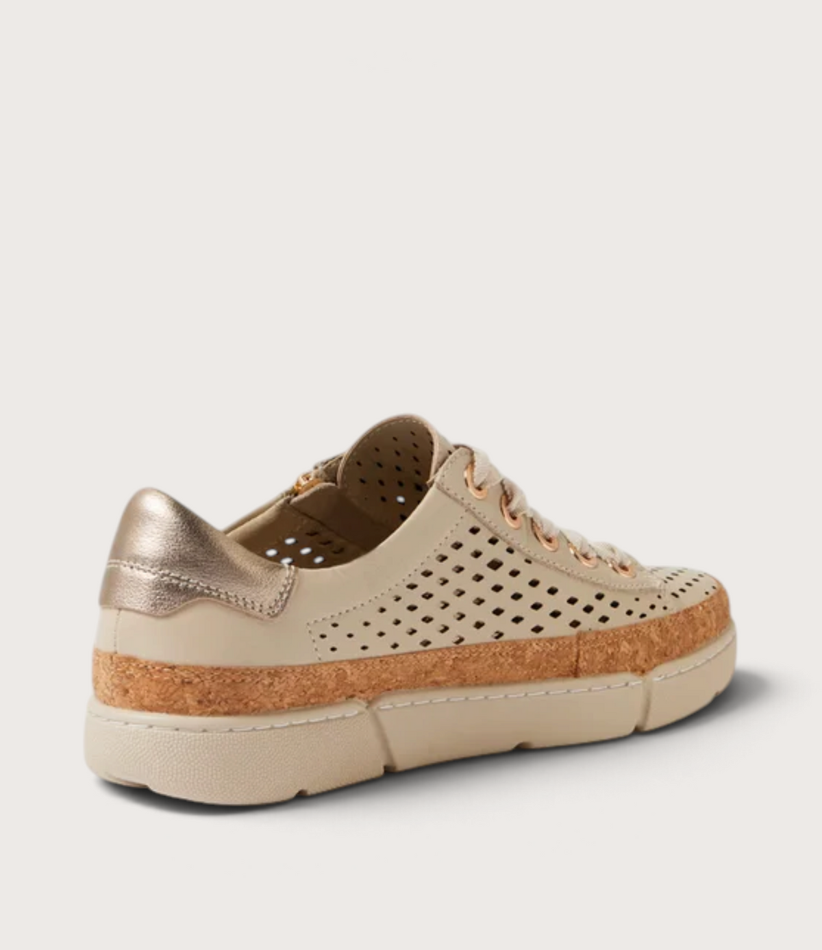Torque Almond Champagne Multi Sneakers - DJANGO AND JULIETTE | Shouz
