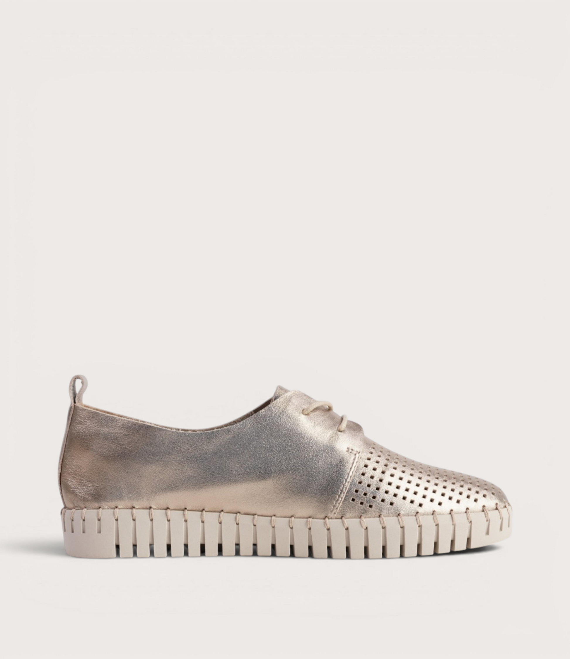 Huston Champagne/Almond Sole Sneakers