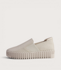 Becca Almond/Almond Sole Leather Sneakers