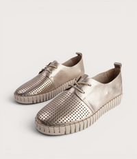 Huston Champagne/Almond Sole Sneakers