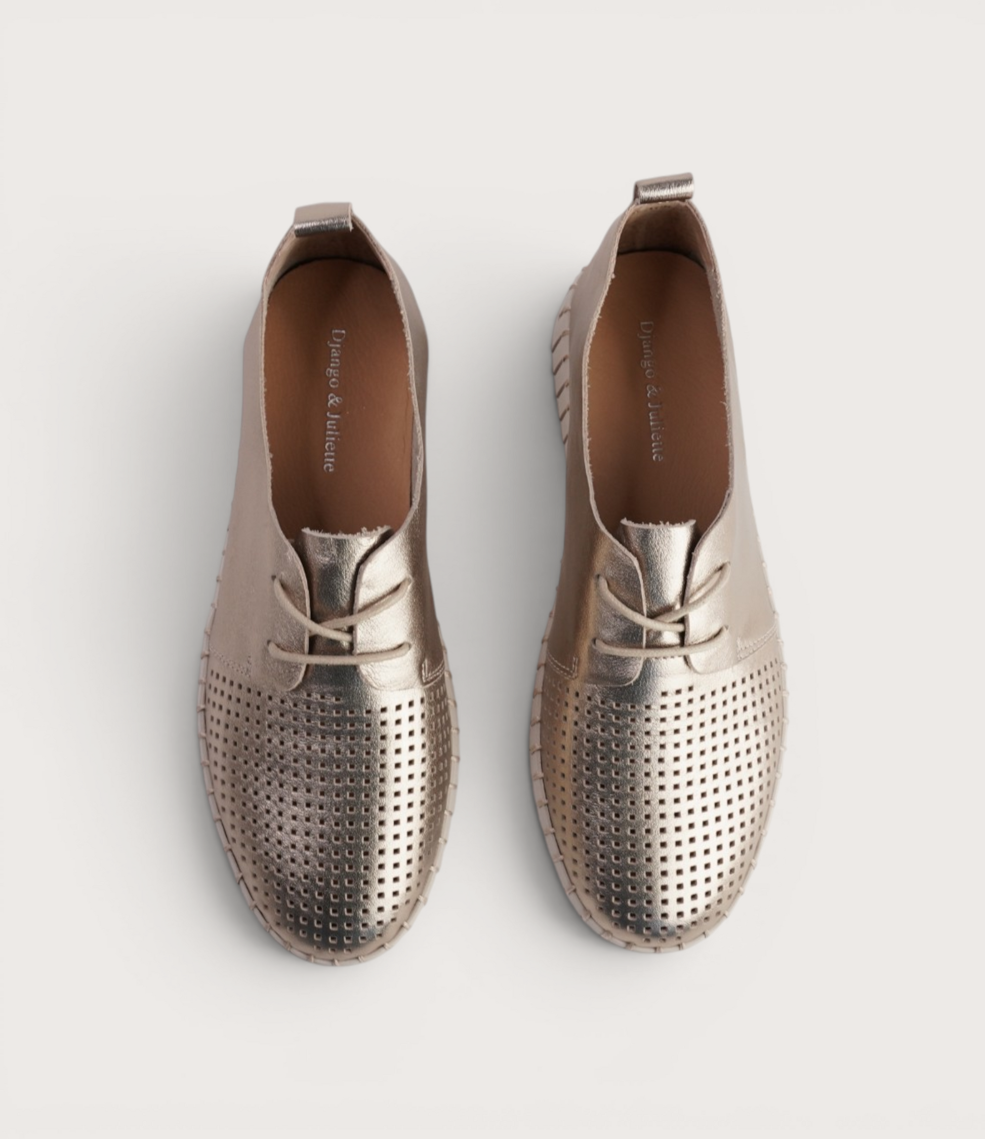 Huston Champagne/Almond Sole Sneakers