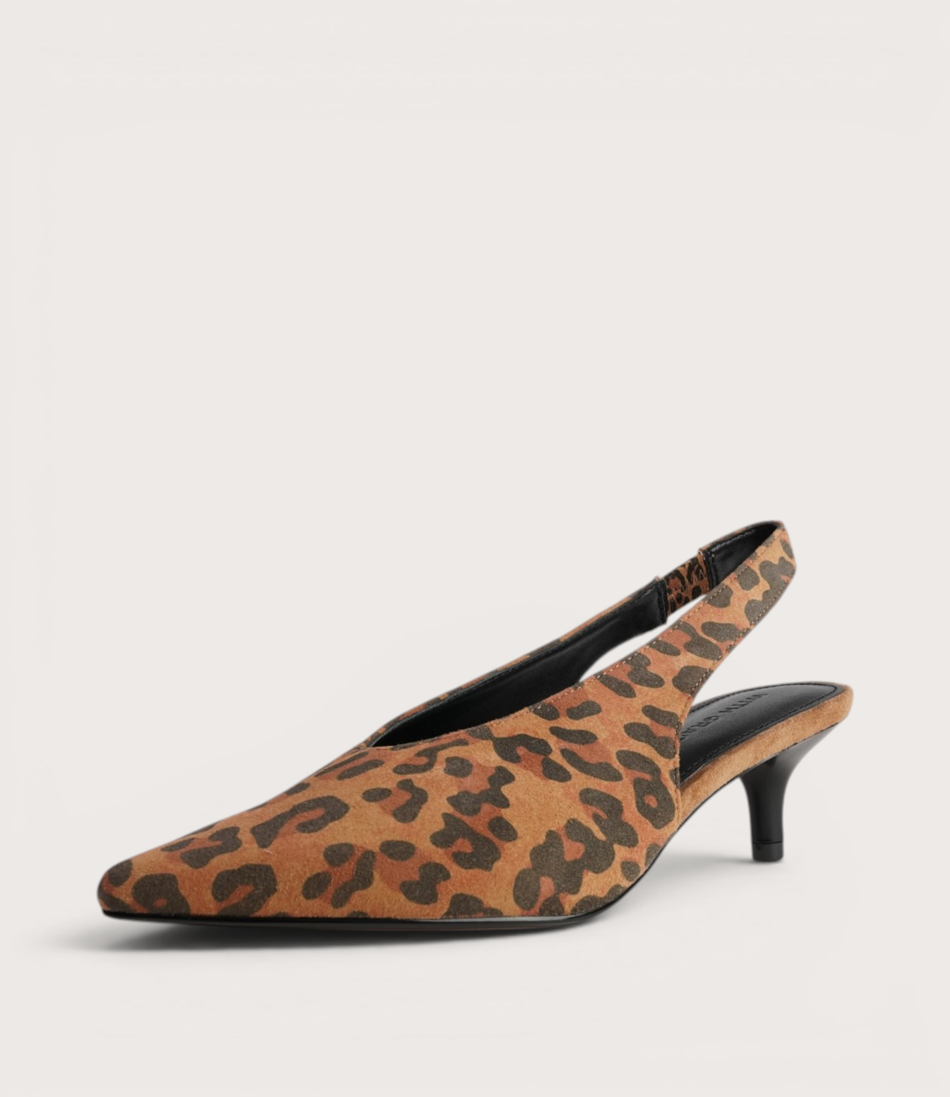 Hope Leopard Suede Heels
