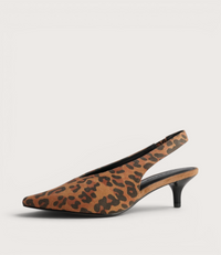 Hope Leopard Suede Heels