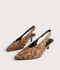 Hope Leopard Suede Heels