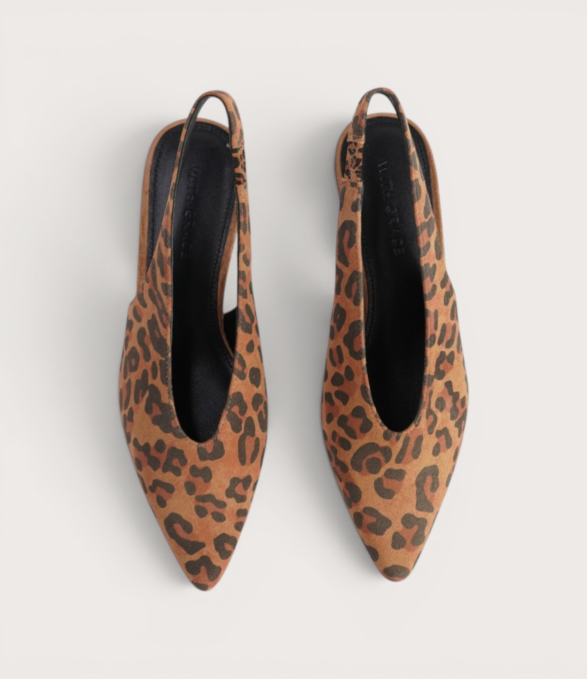 Hope Leopard Suede Heels