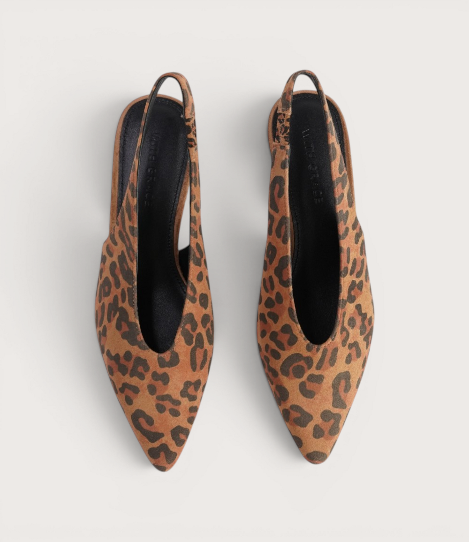 Hope Leopard Suede Heels