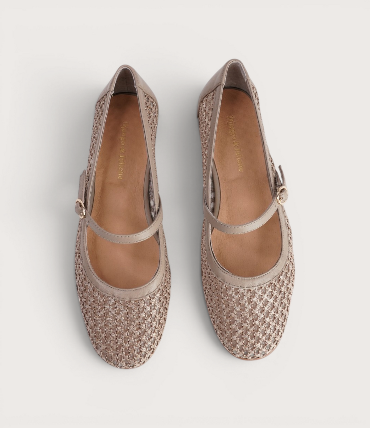 Izna Cocoa Raffia Flats
