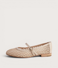 Izna Natural Raffia Flats