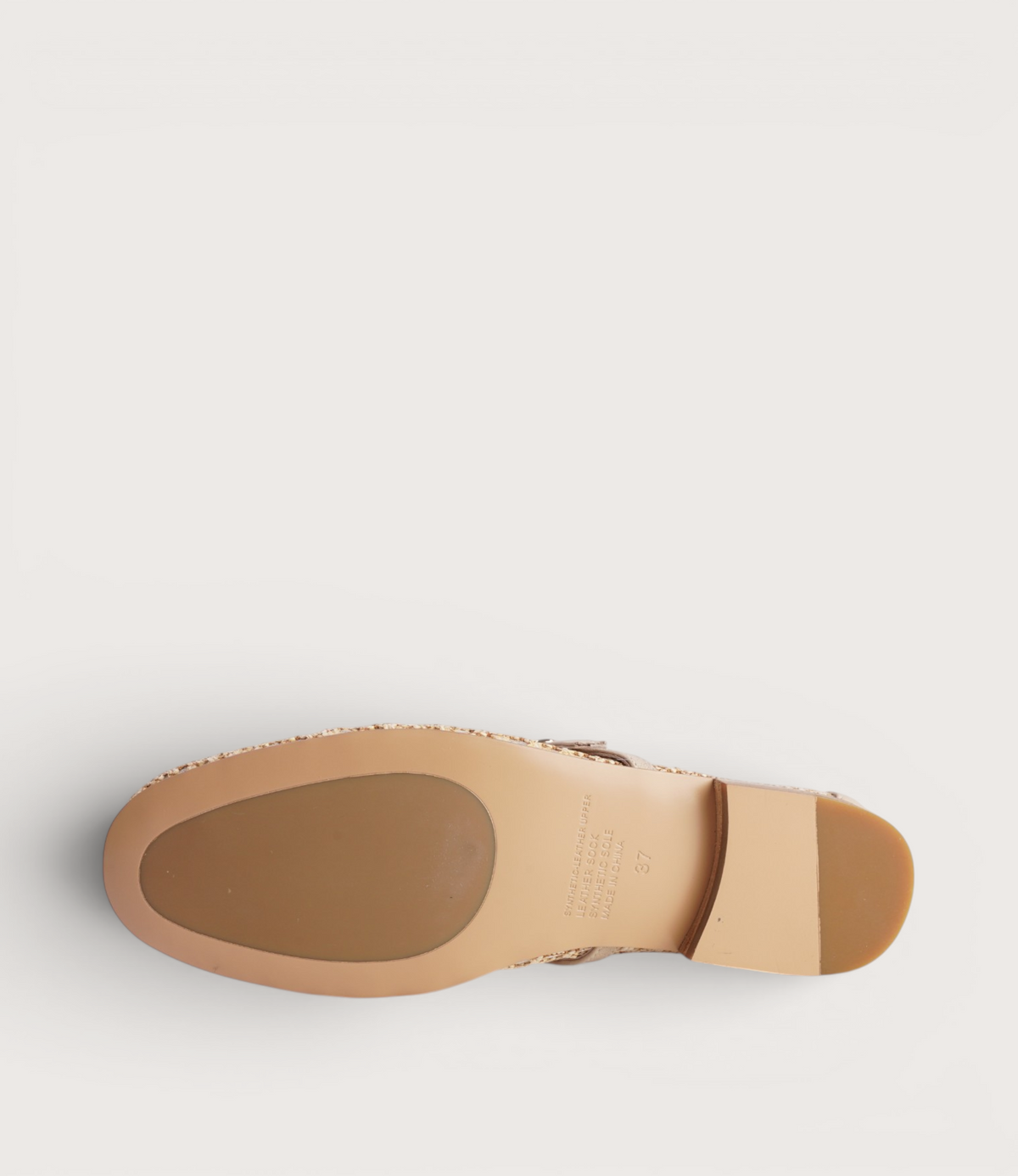 Izna Natural Raffia Flats