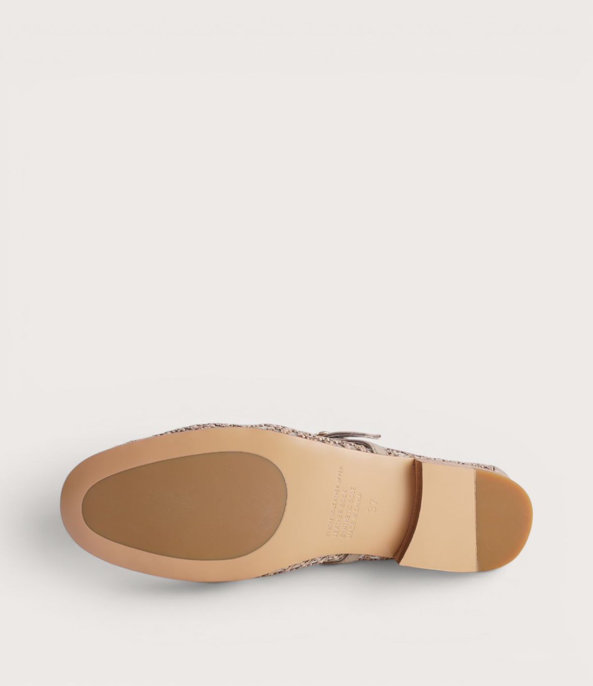 Izna Cocoa Raffia Flats