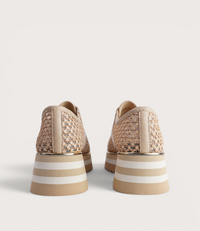 Endos Natural Raffia Sneakers