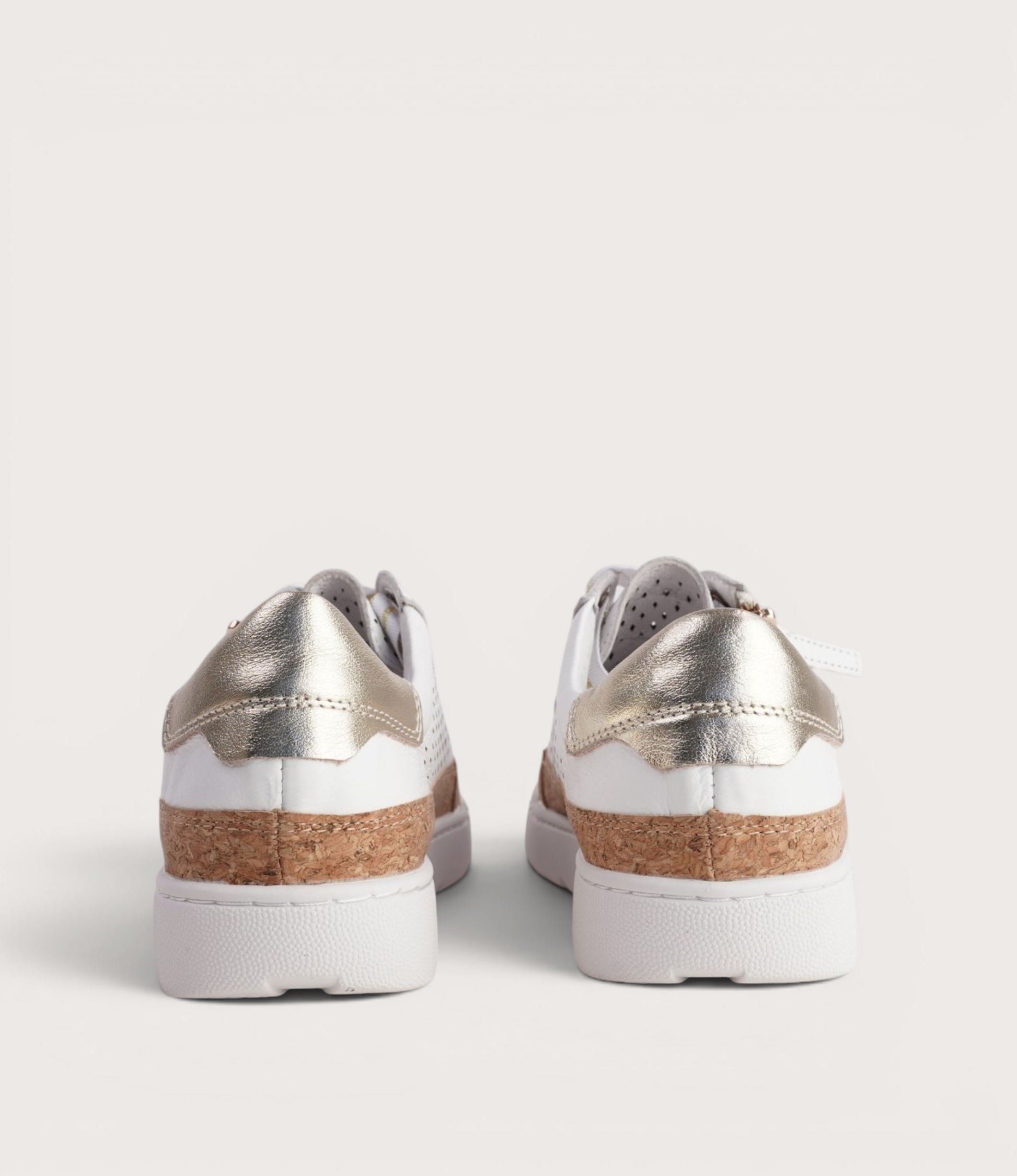 Torque White/Pale Gold Multi Sneakers