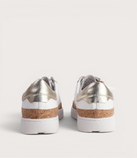 Torque White/Pale Gold Multi Sneakers