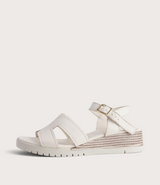 Ward Milk Leather Sandals