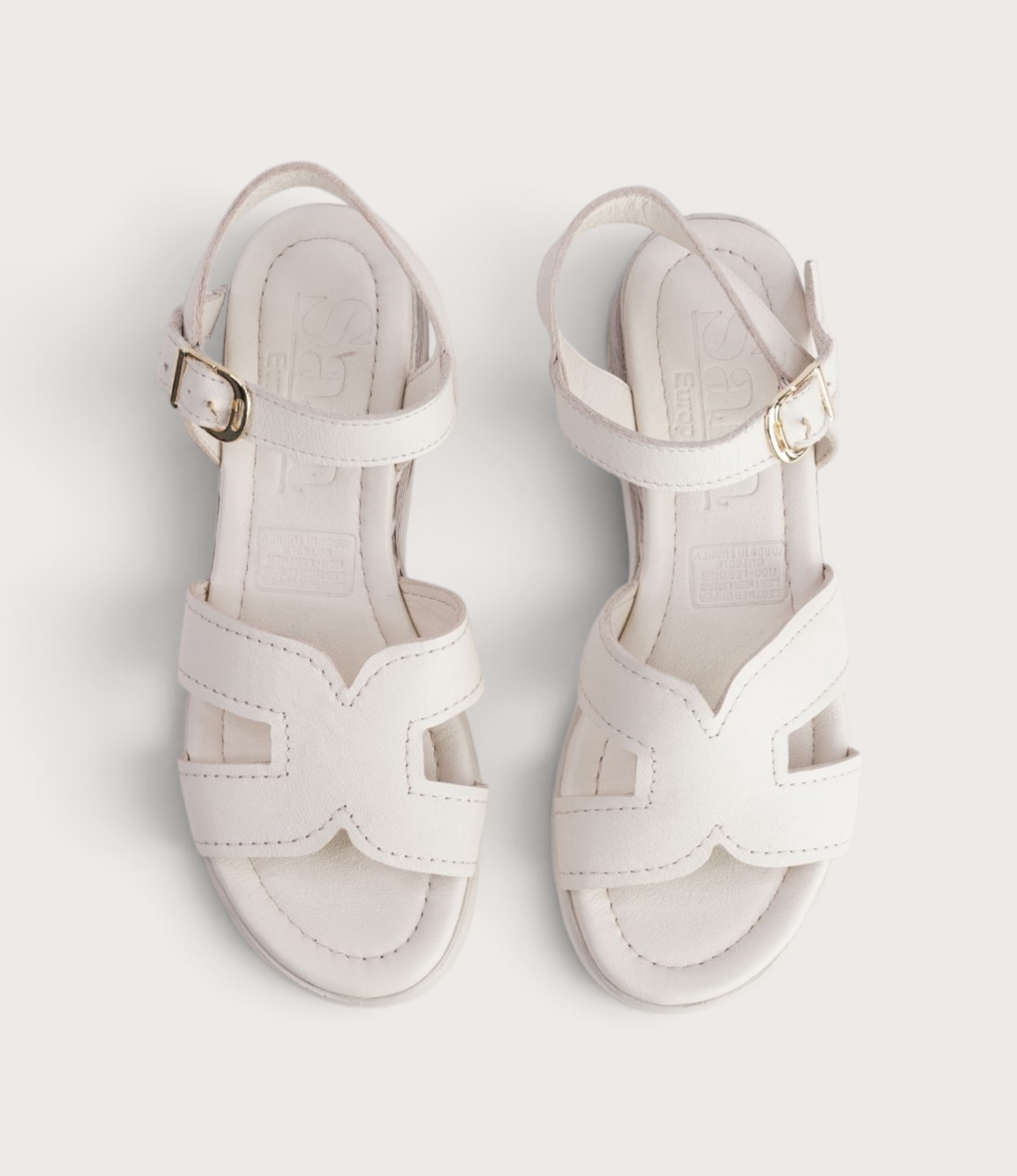 Ward Milk Leather Sandals