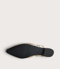 Amelia Soft Gold Leather Flats