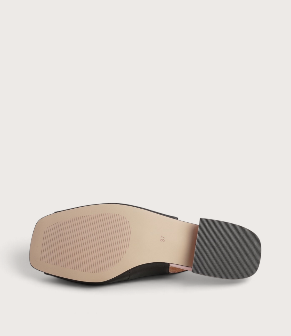 Saffy Chocolate Multi Leather Flats