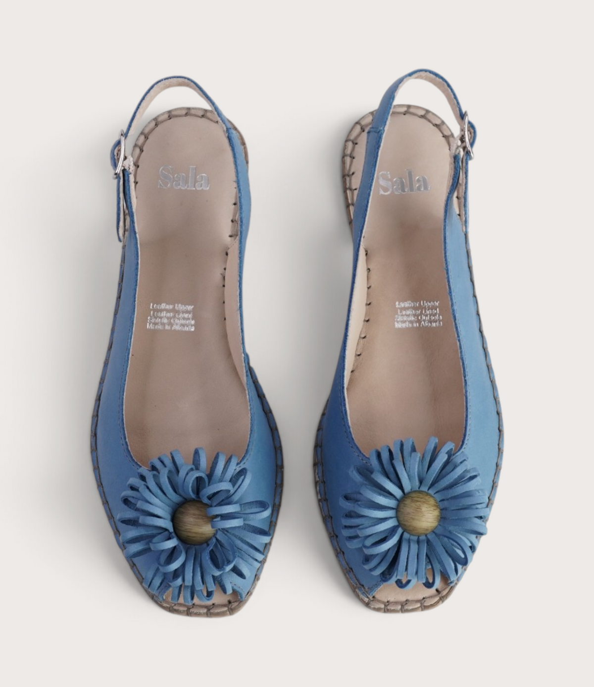 Erica Cielo Leather Espadrille Wedges
