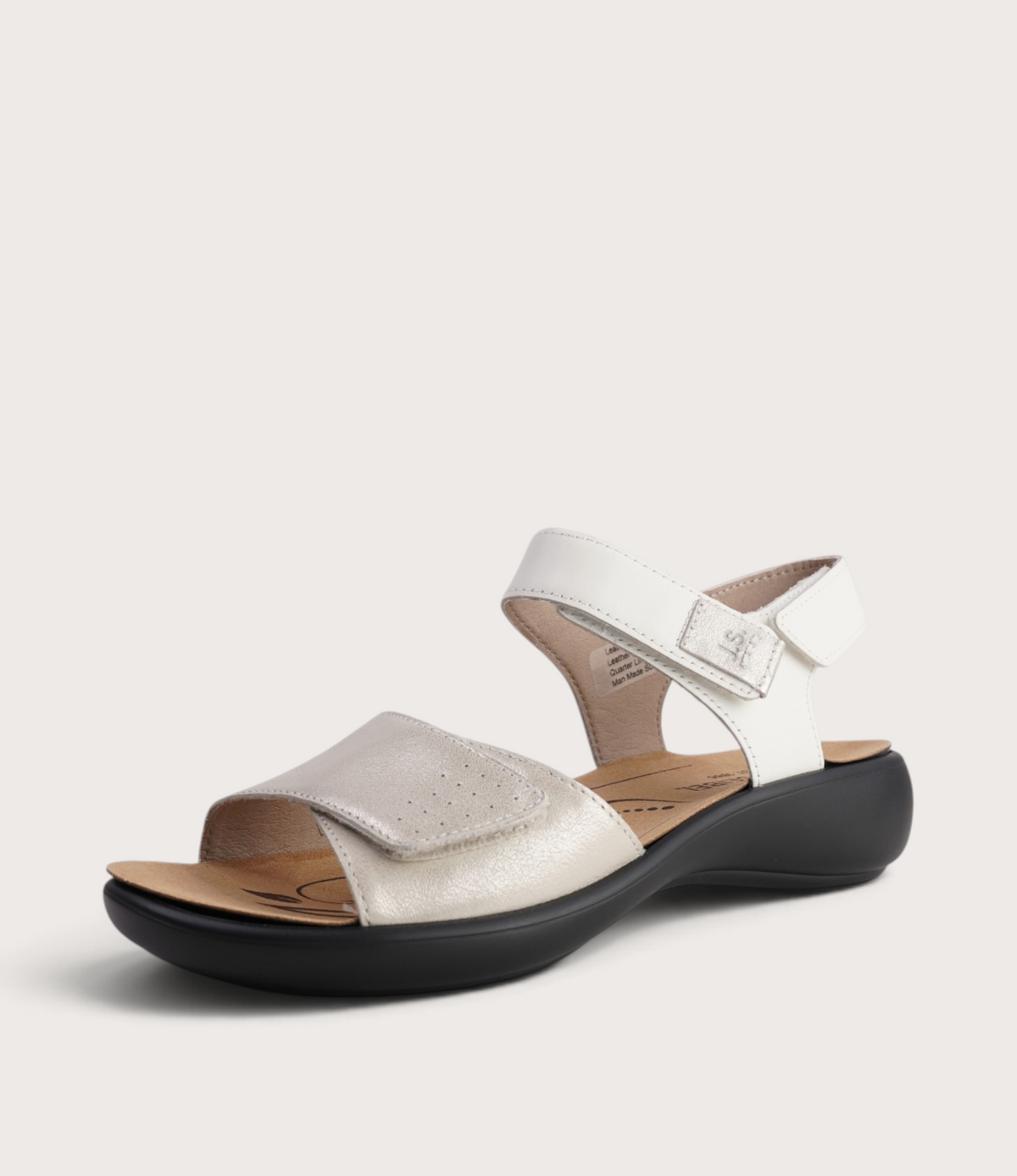 Ibiza 13 Gold Combi Sandals