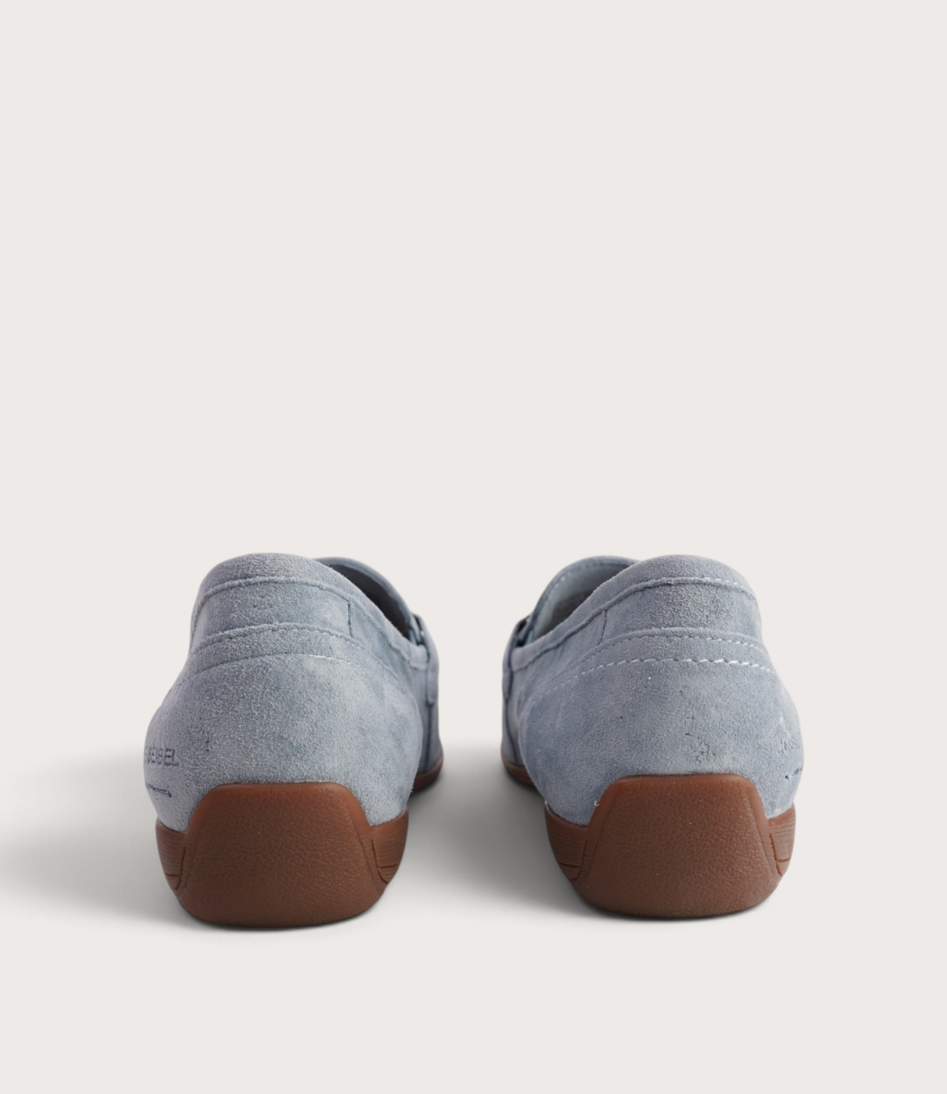 Fenja 34 Sky Blue Suede Loafers