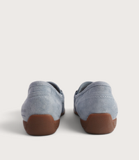 Fenja 34 Sky Blue Suede Loafers